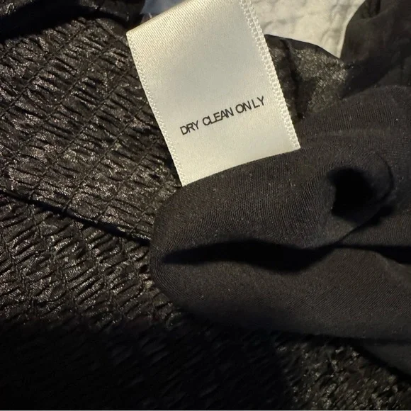 Altar'd State Black Dress with Puff SleevesNew with Tags